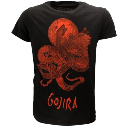 Band Merchandise Gojira Serpent Moon T-Shirt