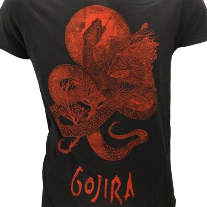 Band Merchandise Gojira Serpent Moon T-Shirt - Image 3