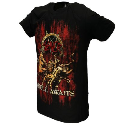 Band Merchandise Slayer Hell Awaits T-Shirt - Image 2
