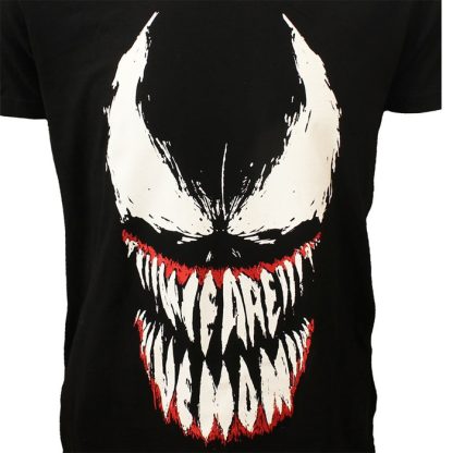 Venom Marvel Spider-Man We Are Venom T-Shirt Black/White - Image 3
