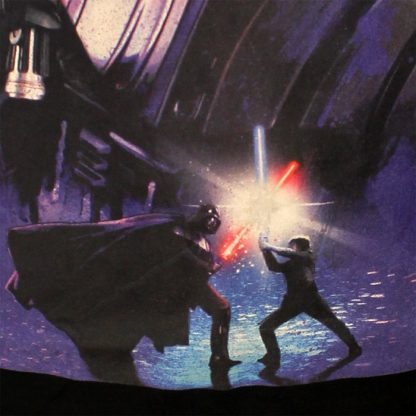 Star Wars Star Wars Vintage Poster Darth Vader T-Shirt Black/Purple - Image 4
