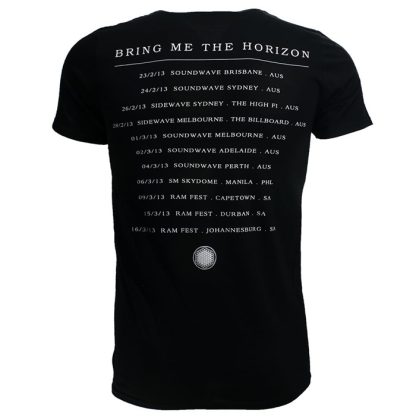 Band Merchandise Bring Me The Horizon Sempiternal Tour T-Shirt - Image 2