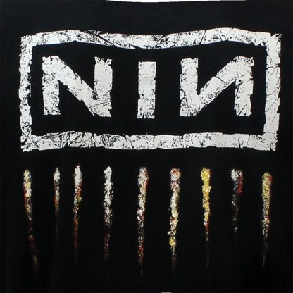 Band Merchandise Nine Inch Nails NIN Downward Spiral Band T-Shirt black - Image 4