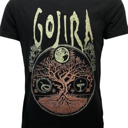 Band Merchandise Gojira Cycles T-Shirt Black - Image 3