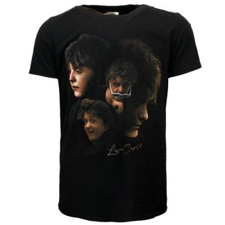 Band Merchandise Lewis Capaldi Homage Photo Collage T-Shirt