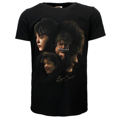 Band Merchandise Lewis Capaldi Homage Photo Collage T-Shirt