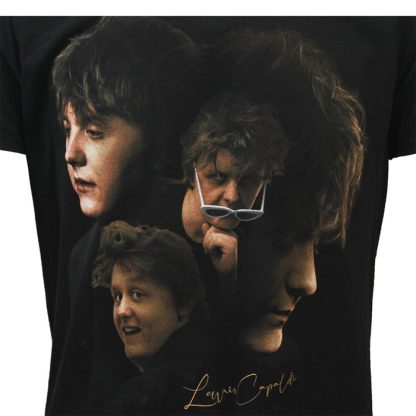 Band Merchandise Lewis Capaldi Homage Photo Collage T-Shirt - Image 3