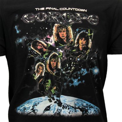 Band Merchandise Europe The Final Countdown T-Shirt - Image 3