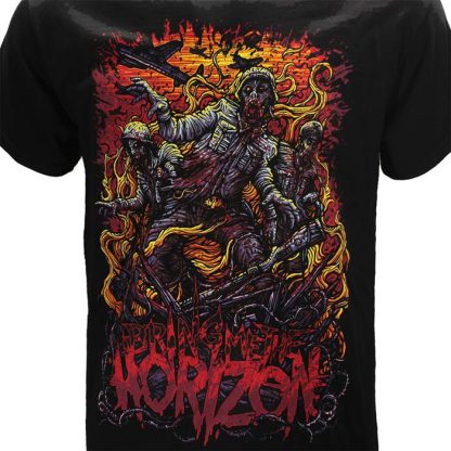 Band Merchandise Bring Me The Horizon Zombie Army T-Shirt - Image 3
