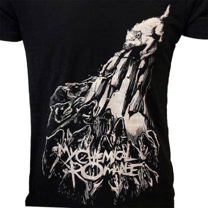 Band Merchandise My Chemical Romance Wolves Pack T-Shirt - Image 3