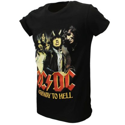 Band Merchandise AC/DC Highway To Hell Band T-Shirt - Image 2
