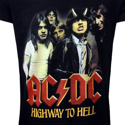 Band Merchandise AC/DC Highway To Hell Band T-Shirt - Image 3