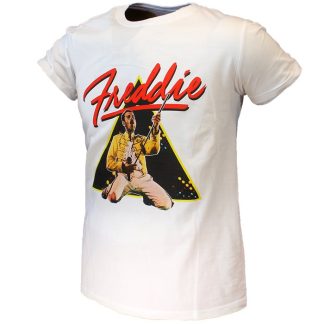 Band Merchandise Freddie Mercury Triangle T-Shirt