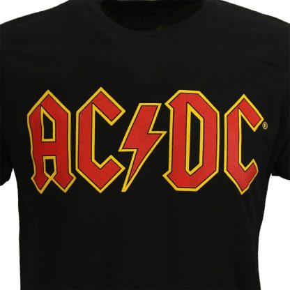 Band Merchandise AC/DC Massive Logo Official Band T-Shirt - Image 2