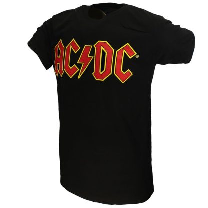 Band Merchandise AC/DC Massive Logo Official Band T-Shirt - Image 3