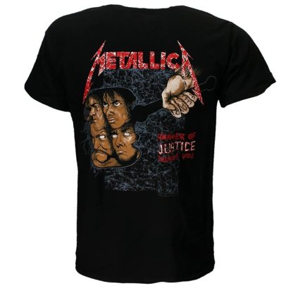 Band Merchandise Metallica And Justice For All Original Album T-Shirt - Image 3