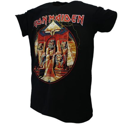 Band Merchandise Iron Maiden Powerslave Band T-Shirt - Image 2
