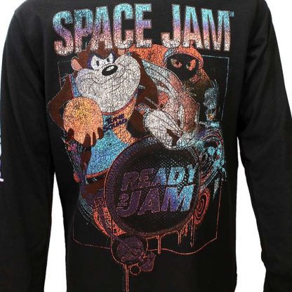 Space Jam Space Jam 2 Ready 2 Jam Longsleeve T-Shirt Black- - Image 4