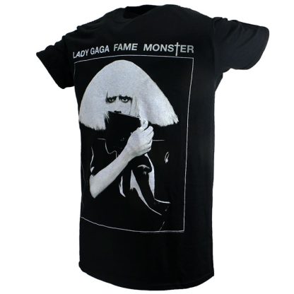 Band Merchandise Lady Gaga Fame Album T-Shirt - Image 2