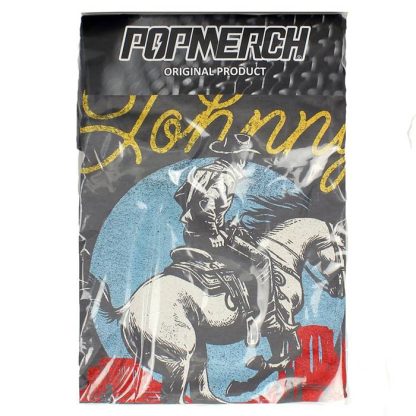 Band Merchandise Johnny Cash Galloping Horse T-shirt - Image 4
