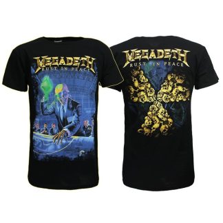 Band Merchandise Megadeth Rust In Peace Anniversary T-Shirt