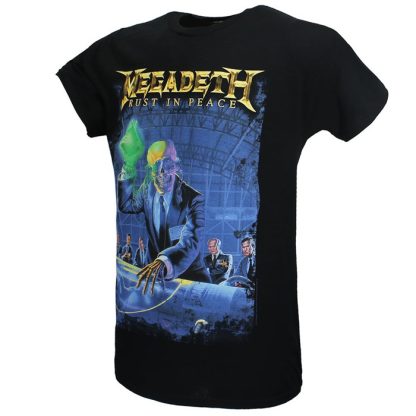 Band Merchandise Megadeth Rust In Peace Anniversary T-Shirt - Image 2