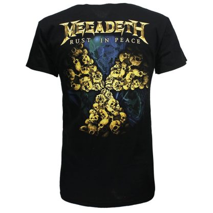 Band Merchandise Megadeth Rust In Peace Anniversary T-Shirt - Image 3