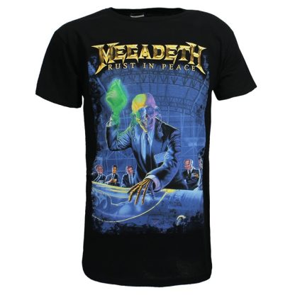 Band Merchandise Megadeth Rust In Peace Anniversary T-Shirt - Image 4