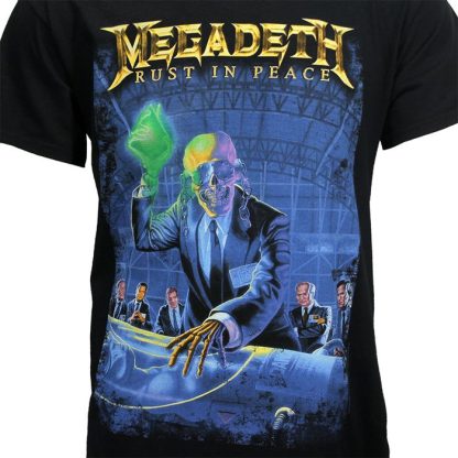 Band Merchandise Megadeth Rust In Peace Anniversary T-Shirt - Image 5