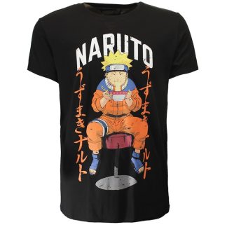 Naruto Naruto Eating Ramen T-Shirt