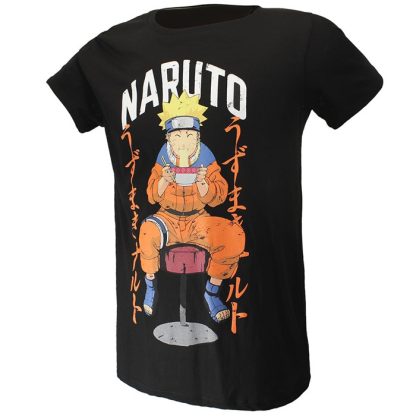 Naruto Naruto Eating Ramen T-Shirt - Image 2