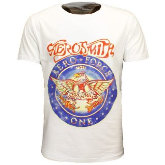 Band Merchandise Aerosmith Aero Force Band T-Shirt