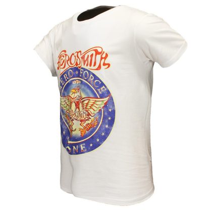 Band Merchandise Aerosmith Aero Force Band T-Shirt - Image 2