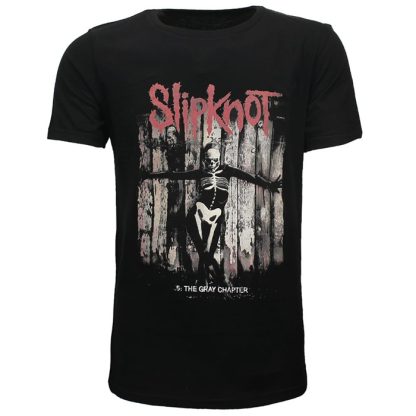 Band Merchandise Slipknot The Gray Chapter Album Design T-Shirt - Image 4