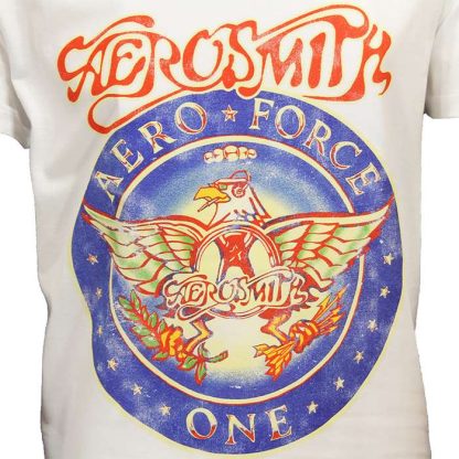 Band Merchandise Aerosmith Aero Force Band T-Shirt - Image 3