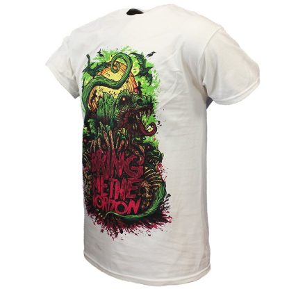 Band Merchandise Bring Me The Horizon Dinosaur T-Shirt - Image 2