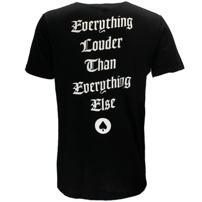 Band Merchandise Motorhead England Back Print Official Band T-Shirt - Image 3