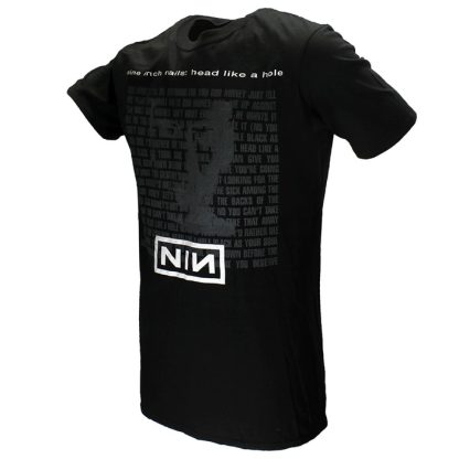 Band Merchandise Nine Inch Nails Head Like A Hole T-Shirt - Image 2