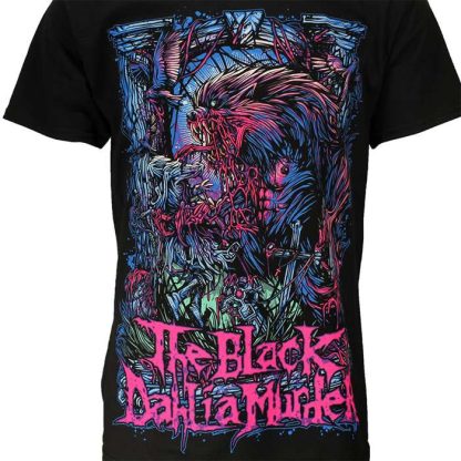 Band Merchandise The Black Dahlia Murder Wolfman T-Shirt - Image 3