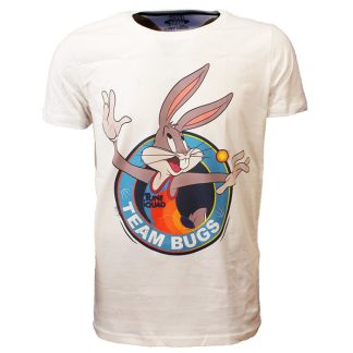Space Jam Looney Tunes Space Jam 2 Team Bugs Bunny T-Shirt White - Officially Licensed