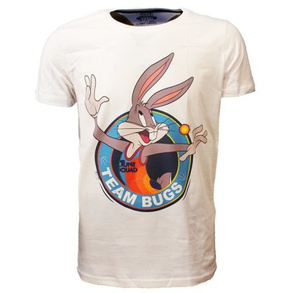 Space Jam Looney Tunes Space Jam 2 Team Bugs Bunny T-Shirt White - Officially Licensed