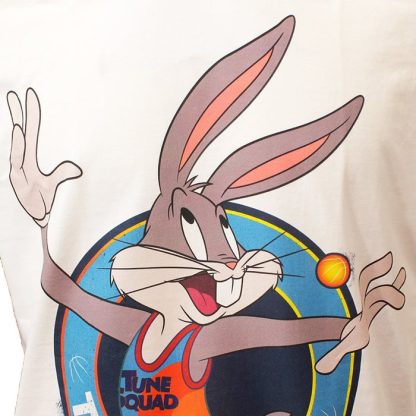 Space Jam Looney Tunes Space Jam 2 Team Bugs Bunny T-Shirt White - Officially Licensed - Image 3