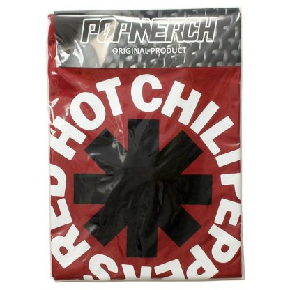 Band Merchandise Red Hot Chili Peppers Asterisk T-Shirt Red - Image 4