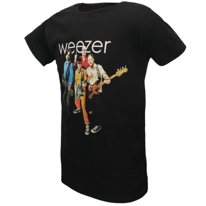 Band Merchandise Weezer Group Photo T-Shirt - Image 2