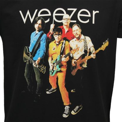 Band Merchandise Weezer Group Photo T-Shirt - Image 3