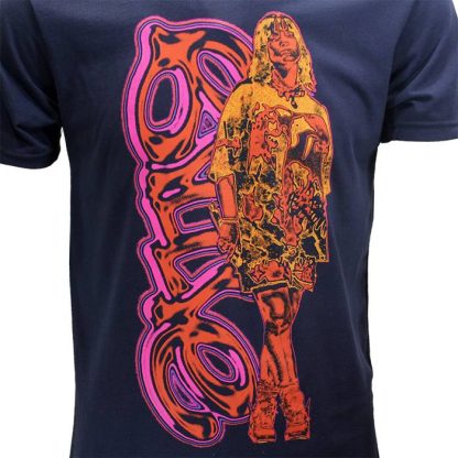 Band Merchandise Billie Eilish Neon Drip T-Shirt - Image 3