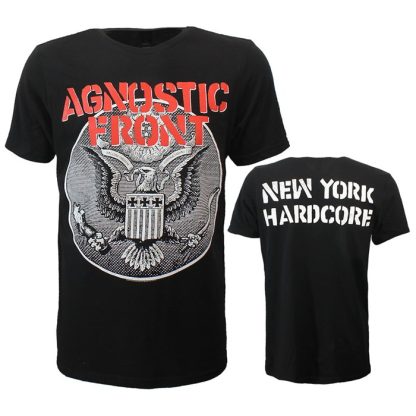Band Merchandise Agnostic Front Against All Eagle T-Shirt