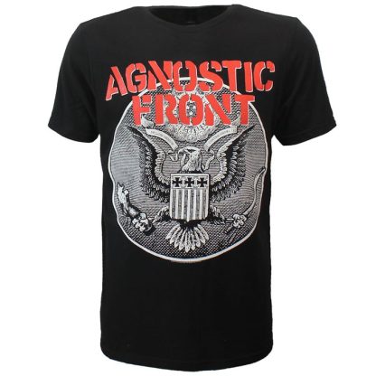 Band Merchandise Agnostic Front Against All Eagle T-Shirt - Image 3