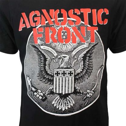 Band Merchandise Agnostic Front Against All Eagle T-Shirt - Image 5