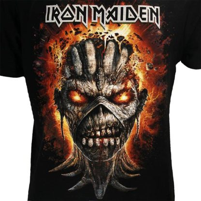 Band Merchandise Iron Maiden Eddie Exploding Head T-Shirt - Image 3